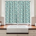 thumbnail image 2 of Ambesonne Ladybug Kitchen Curtains, Daisy Blossom Spring, 55"x39", Multicolor, 2 of 3