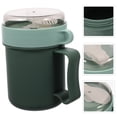 thumbnail image 4 of 1 Set of Breakfast Cup with Spoon Leakproof Oatmeal Container Portable Soup Cup Breakfast Container, 4 of 8