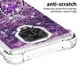 thumbnail image 3 of Funda para Xiaomi Redmi Note 9S/Note 9 PRO con Brillo Líquido Flotante, Purpurina, Parachoques y Anillo Giratorio Soporte, 3 of 5