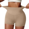 thumbnail image 2 of Pantalones ajustados de yoga y fitness de cintura alta para mujer - Poliéster, correa trasera en la cintura, color liso - S-XL, 2 of 6