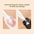 thumbnail image 4 of EXLEAF 2026 New Pet Paw Fur Trimmer, Electric Dog Paw Trimmer Rechargeable Low Noise Pet Trimmer Hair Clipper with Oil for Home,Grooming,Travel, 4 of 7