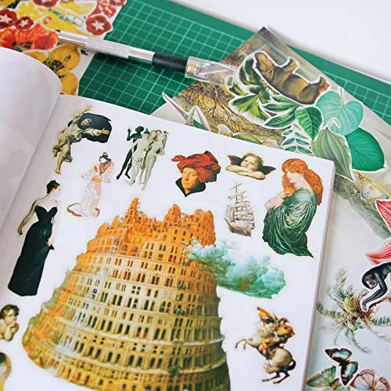 Cut and Collage Book of Vintage Women 120+ Things to Cut Out and Collage  Book: Extraordinary Things to Cut Out and Collage