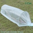 thumbnail image 2 of 2*25m Greenhouse Tunnel Foil Plastic Yard Horticultural Polythene Sheet Plant Cover Garden Supplies, 2 of 5