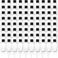thumbnail image 1 of shiyou-80 Pcs Plastic Empty Bottles, 1.7oz Clear Travel Size Bottles with Flip Cap and 8 Funnel, Small Squeezable Refillable Travel Containers Cosmetic Bottles for Toiletry Shampoo Lotion Conditioner, 1 of 4