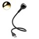 thumbnail image 1 of Lámpara de lectura USB Clip de manguera flexible Luz de protección ocular Iluminación junto al lado de la cama, Luz cálida, Negro Jooan Hogar, 1 of 2