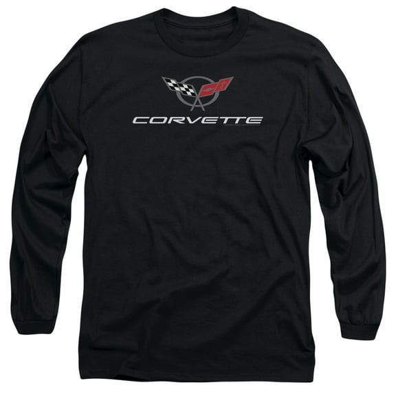 Chevrolet - Corvette Modern Emblem - Long Sleeve Shirt - Medium