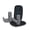 Gray, variant on BUNDLE: Top Glides FlexFit Universal Ski Glides with GlidePads (Gray)
