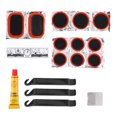 thumbnail image 3 of Juego de parches y pegamento para neumáticos pinchados para aventuras en bicicleta de montaña sin problemas El mejor kit de reparación de neumáticos para bicicleta de montaña, 3 of 8