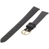 Timex Women's 12mm Leather Watch Strap, Color:Black (Model: Q7B781GZ