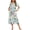 Green Pink Flower, variant on Ekouaer Women's House Dress with Pockets Long Nightgowns for Women House Dress Moo Moos for Women