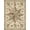 Sage Green Tan Rust, Pattern 1, variant on ODIKA 8'x10' Washable Area Rug Non-Shedding, Easy Care, Folk Vintage Lettering Distressed Farmhouse Border Primitive Flowing Dynamic for King Size Bedroom Under Bed, Master Suite