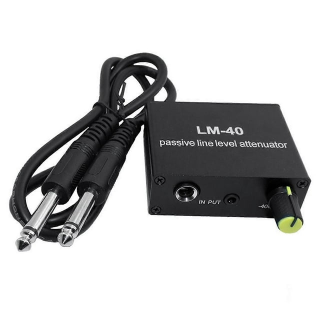 Audio Passive Attenuator,Line Output Signal Sound Card+6.5 Line
