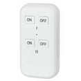 thumbnail image 3 of Prise de Courant Extérieure Intelligente Wi‐Fi, Lot de 2, avec Télécommande, Portée de 80 Pi, Contrôlée par Application, Plaque Murale Incluse, 3 of 4