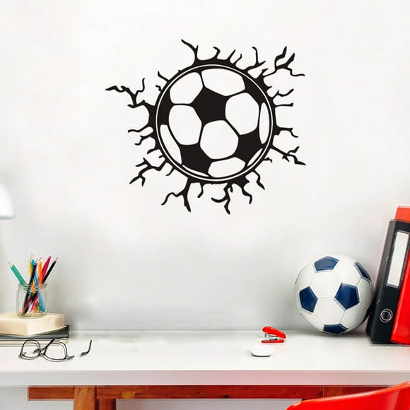 pitrice Wallpaper Soccer Wall Sticker Room Decorations PVC Poster Children Ornaments Kids Mural Living Room Stickers Decals
