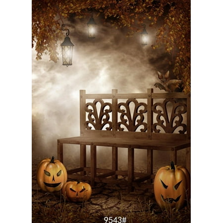 Image of MOHome Halloween Background Night 5x7ft Indoor Studio Photography Background Backdrop