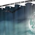 thumbnail image 3 of Halloween Graveyard Scene Pattern Shower Curtain 36"x72" ,Bathroom Decorative Shower Curtains Set with 12 Hooks,Modern Waterproof Washable Shower Curtain, 3 of 6