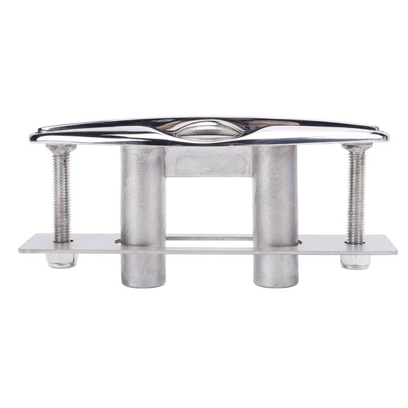 Pull Up Dock Cleat, Retractable Flush Mount Dock Cleat 6in Secure Fixation Easy Installation with Back Plate for Yacht