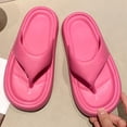 thumbnail image 5 of Unisex Flip Flops Thong Style Casual Shoes with Thick Cushioned Sole Non Slip Comfortable Lightweight Sandals for Indoor Home Use, 5 of 10