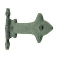 thumbnail image 6 of Renovators Supply Black Wrought Iron Strap Hinge 5 in Southern Charm Style Spear Tip Flush Mount Heavy Duty Strap Gate and Door Hinges w/Hardware Pack of 2, 6 of 10