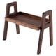 thumbnail image 1 of Estantería de muebles para casa de muñecas de madera a escala 1:12, dormitorio para muñecas BJD, juguete para niños Nogal negro, 1 of 8