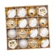 thumbnail image 3 of 16x Bolas Navideñas Adornos Navideños Colgantes Bolas Colgantes Oro blanco, 3 of 9