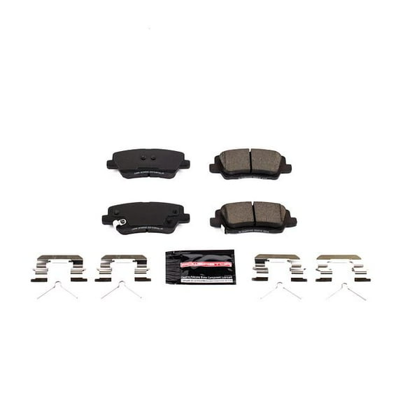 Power Stop Rear Z23 Evolution Carbon-Fiber Ceramic Brake Pads Z23-1839