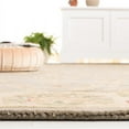 thumbnail image 4 of SAFAVIEH Heritage Regis Oriental Wool Area Rug, Blue/Beige, 6' x 6' Round, 4 of 11