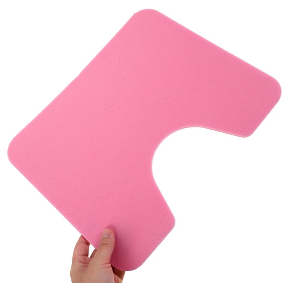 WRISTBIQUE Shower Bench Pad for Seniors XPE Non Slip Shower Seat Cushion Pink 1Pack