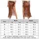 thumbnail image 2 of Faldas de malla sexy Suave ganchillo Borla Hem Playa Cubrir para mujeres (Caqui XS) FLhrweasw Para estrenar, 2 of 5