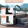 thumbnail image 2 of Set Of Metal Hot Tub Grab Rails, 2 of 9