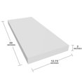 thumbnail image 3 of JPND 30 inch Wooden Floating Wall Shelf with Invisible Brackets Set of 2, for Bedroom/Bathroom/Living Room and Kitchen Storage, White, 3 of 7