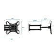 thumbnail image 4 of Mount-It! Full Motion TV Wall Mount Fits 28"-43" TVs, Capacity 55 lbs., 4 of 7