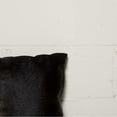 thumbnail image 2 of 18" x 18" x 5" Black Torino Cowhide  Pillow 2 Pack, 2 of 2