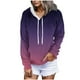 thumbnail image 2 of Ichuanyi liquidación para mujeres con cuello en V de manga larga con capucha impresión casual de la tops de la blusa de la paleta ICHUANYI WER202308217085, 2 of 4