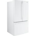 thumbnail image 3 of GE Appliances GNE27JGMWW 36 Inch French Door Refrigerator White, 3 of 5