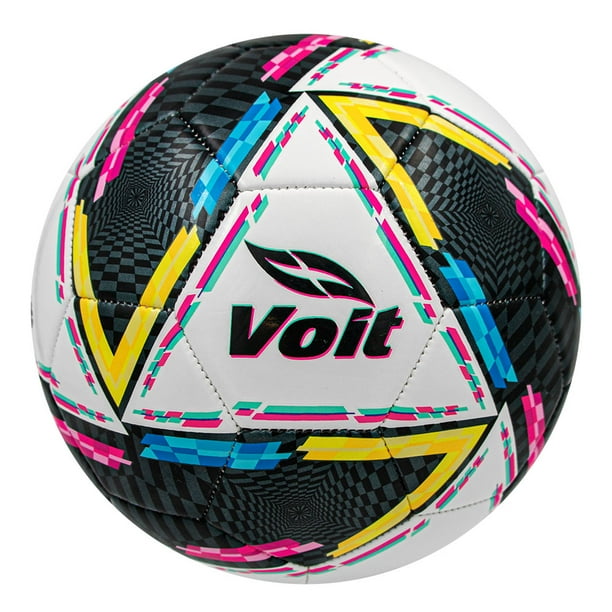Voit Balón de Fútbol No. 4 Morph Apertura 2024 Liga MX, cosido a maquina, ideal para entrenamiento.