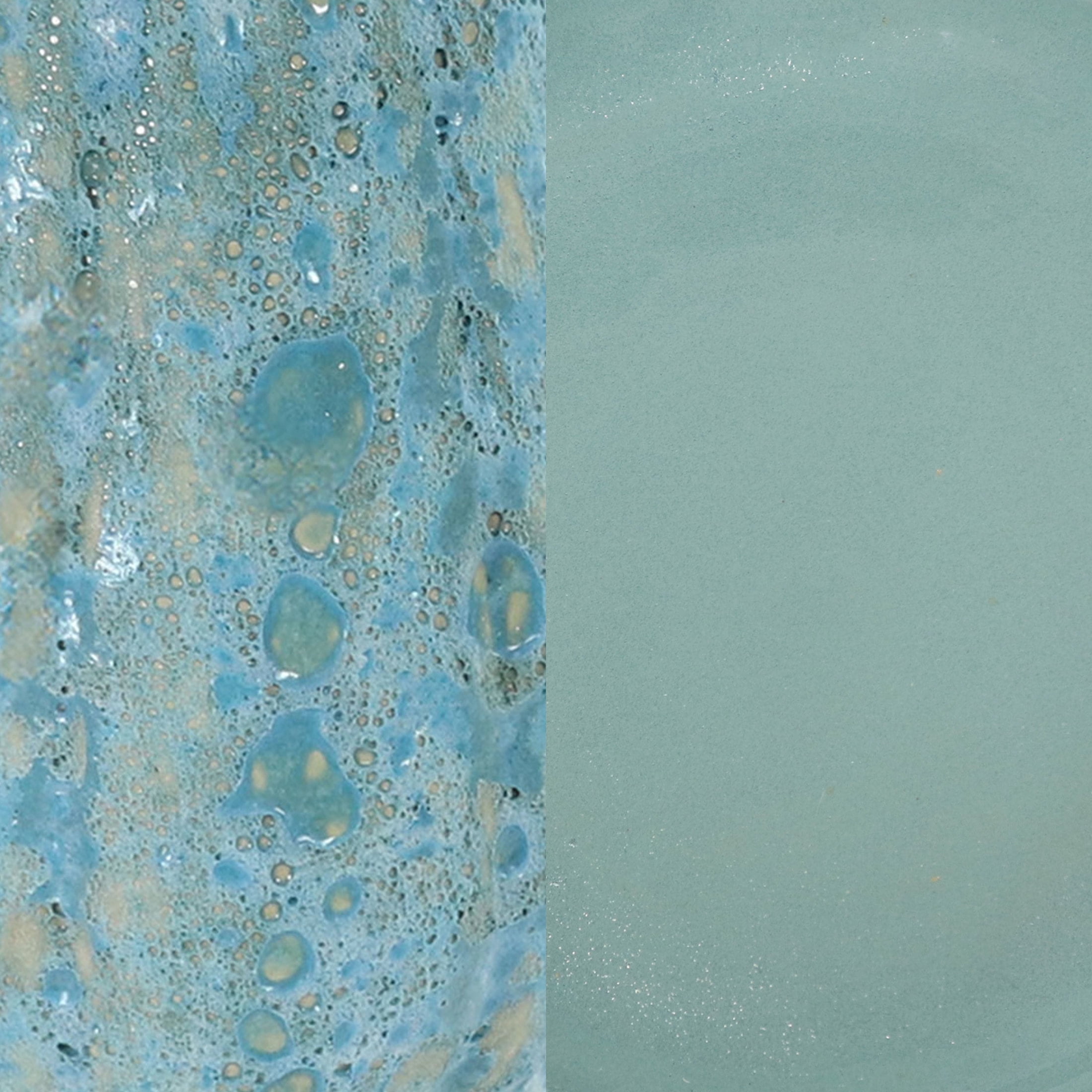 Sunnydaze Avignon Freestanding Ceramic Outdoor Bird Bath, UV-Resistant Blue Lava Finish