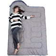 thumbnail image 4 of Sleeping Bag Camping Warm Sleeping Bag Outdoor Adult Camping Sleeping Winter Cotton Travel Sleeping Bag, 4 of 5