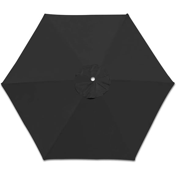 ALUVIERA 8.2ft 6 Ribs Umbrella Canopy Cover Only Patio Umbrella Replacement Top