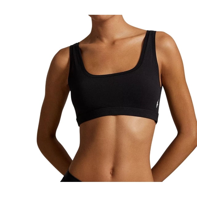 Polo Ralph Lauren Full Coverage Bralette - 4P0498 (Onyx, M)