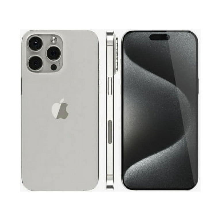 Restored Apple iPhone 15 Pro Max 512GB - White Titanium (T-Mobile