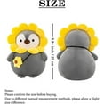 thumbnail image 6 of Penguin Stuffed Animal Sunflower Plush Kawaii Toy for Kids Adults, 9.84 inch, 6 of 7