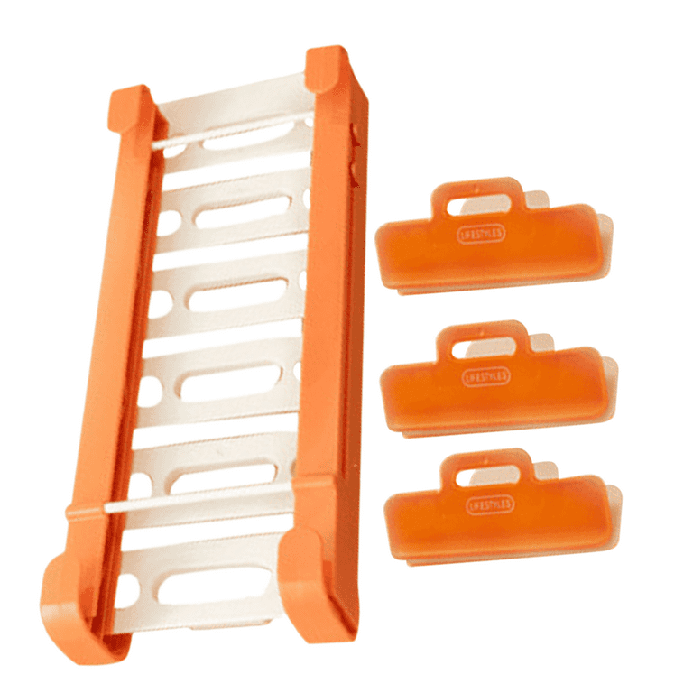 Sealed bag online storage rack