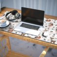thumbnail image 3 of Long Mouse Pads for Desk,Forest Fairy Princess Pattern Desk Mats on Top Of Desks, Desk Mouse Pad Extra Large with 3mm Non-Slip Base and Stitched Edge for Gaming,Office,Work,Home 35.4"x15.7", 3 of 6