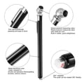 thumbnail image 3 of Unique Bargains 2pcs 10-100PSI Dual Head Truck Pen Tyre Tire Air Pressure Gauge Grip Air Gauge for Bike Car SUV Black, 3 of 6