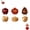B-3Pcs, variant on Holiday Mini Hand Pie Molds Set (A-3Pcs) | Festive Baking Mold