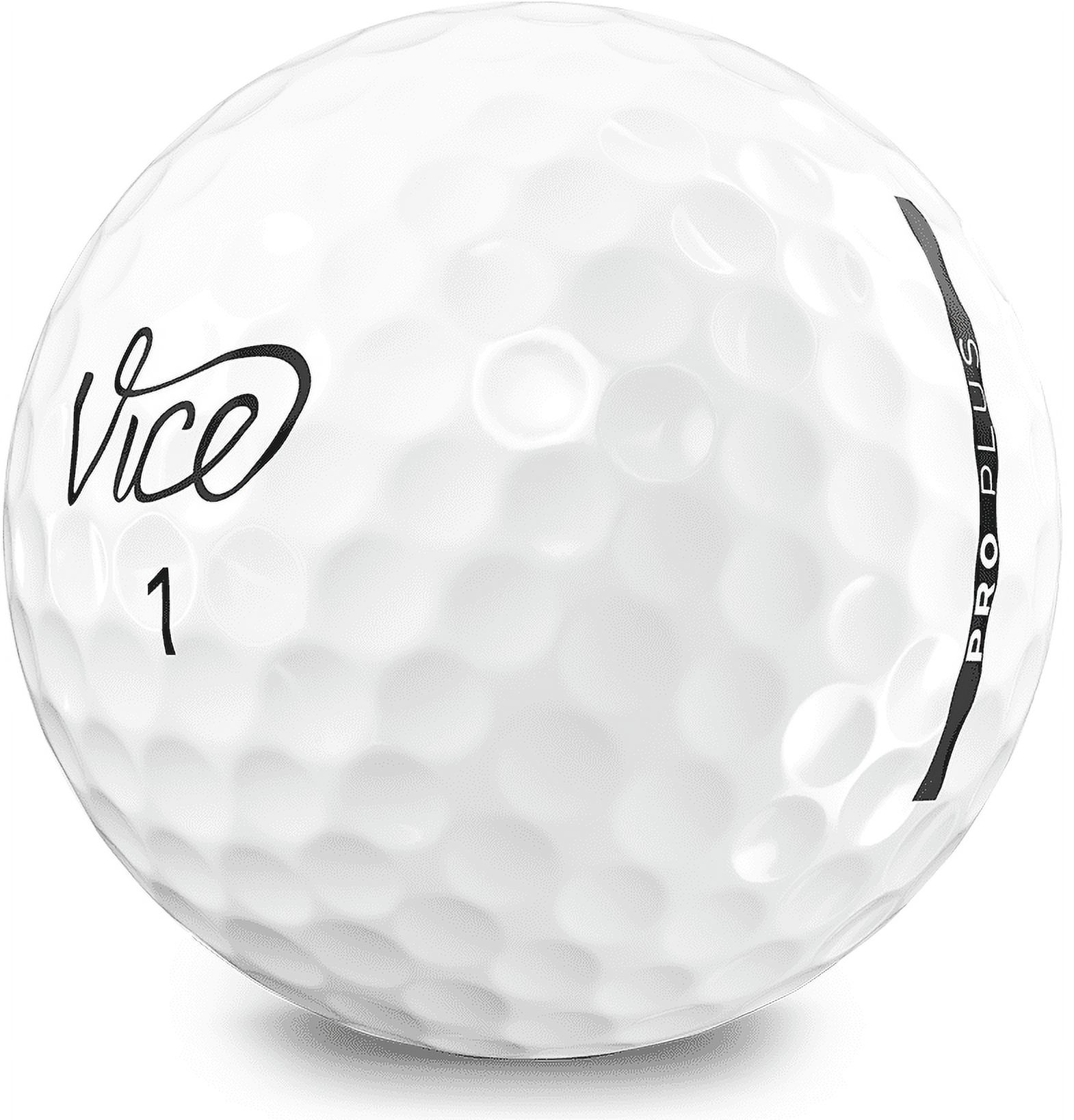 Vice Golf Pro Plus Golf Balls, 12-Pack, White photo 3