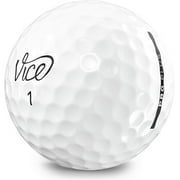 Vice Golf Pro Plus White Golf Ball - 1 Dozen