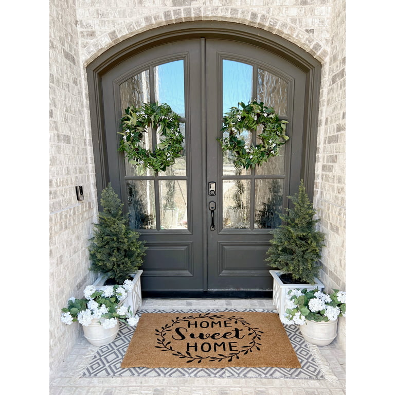 My Texas House Home Sweet Home Coir Doormat, 30 inch x 48 inch