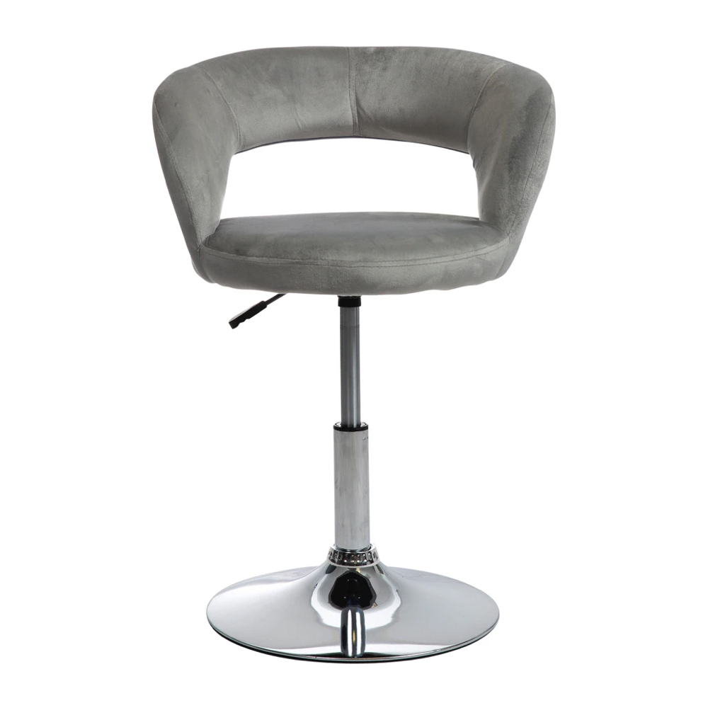 IMPRESSIONS Giselle Contemporary Vanity Chair with 360 Degree Swivel 